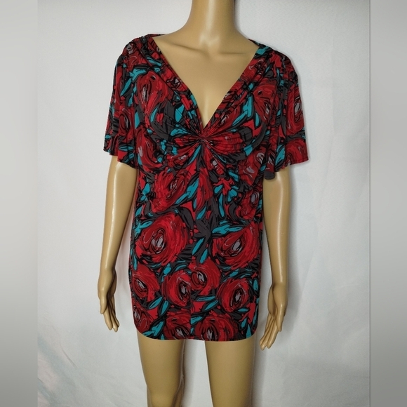 Lane Bryant women's plus size 14/16 soft blouse shirt top - Picture 1 of 6